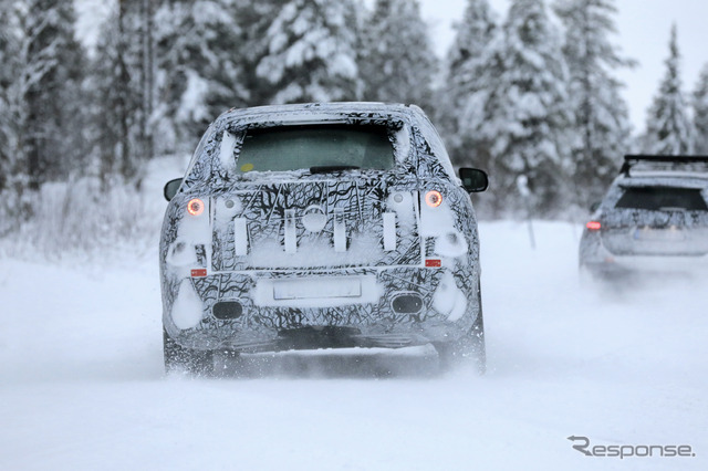 メルセデスベンツ EQS SUV プロトタイプ(スクープ写真)