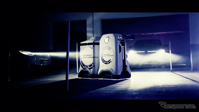 VWの自律ロボット(プロトタイプ)