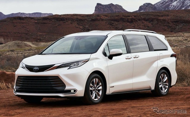 トヨタ・シエナ新型(北米仕様)