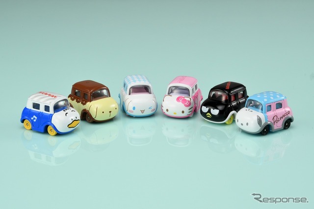 ドリームトミカ サンリオキャラクターズコレクション2 (c) SANRIO CO., LTD.、(c) TOMY