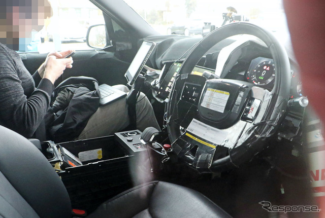 ランドローバー レンジローバー 次期型プロトタイプ(スクープ写真)