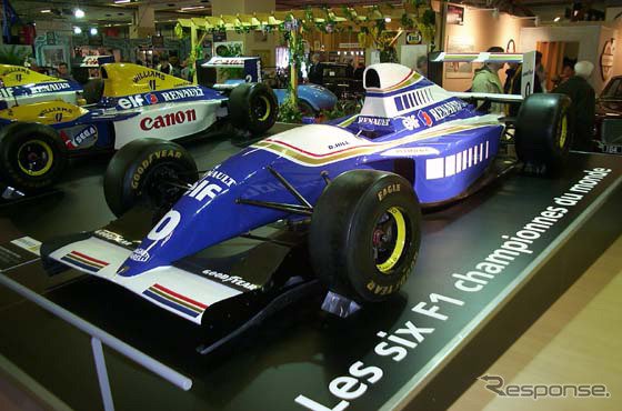 【レトロモビル2002速報】ルノーF1ヒストリー、現物を一堂に