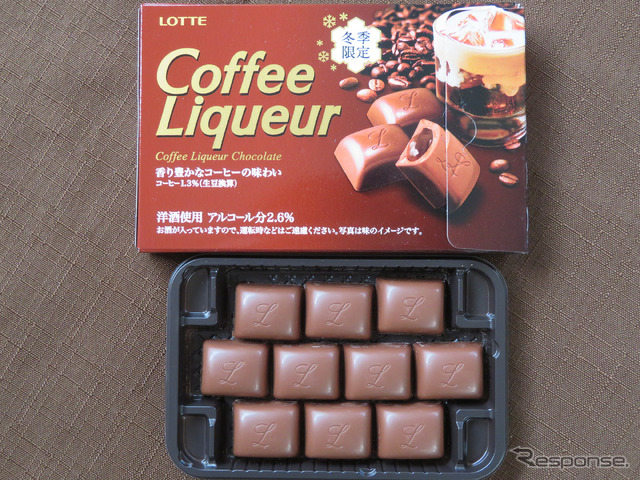 ロッテの「コーヒーリキュール」。アルコール分は2.6%