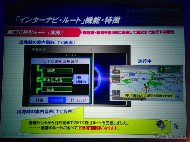 【インターナビ 新機能】ETC割引の多重使用は自己責任で