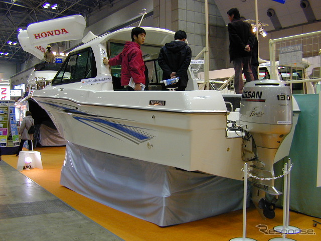 【東京ボートショー2002速報】大提携!? ……日産とホンダとスズキが海の上で