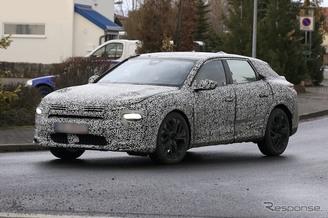 シトロエン C5 後継モデルのプロトタイプ(スクープ写真)