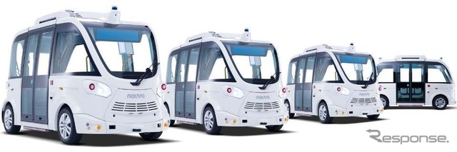 NAVYA社の新型シャトルバス『EVO（エヴォ）』