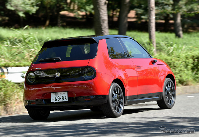 電気自動車の例：ホンダe