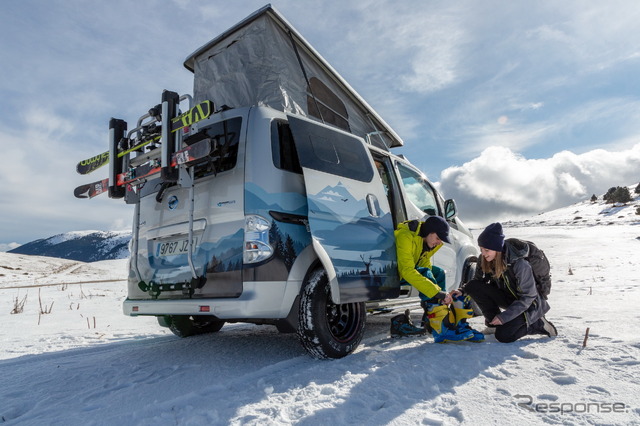 日産 e-NV200 ウインター・キャンパー・コンセプト