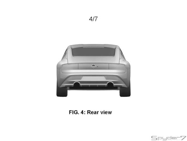 フェアレディZ 新型 パテント画像