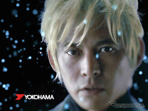 織田裕二、金髪---ヨコハマタイヤの新テレビCM