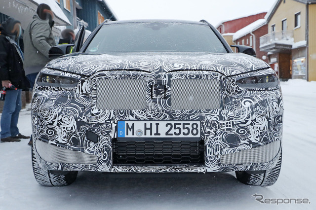 BMW X3M 改良新型プロトタイプ(スクープ写真)