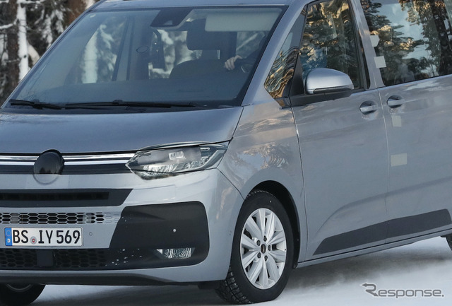 VW T7 市販型プロトタイプ(スクープ写真)