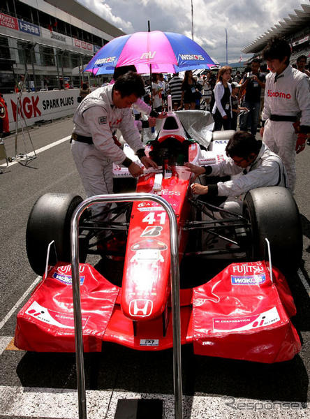 【Fニッポン 第7戦】写真蔵…グリッド その1
