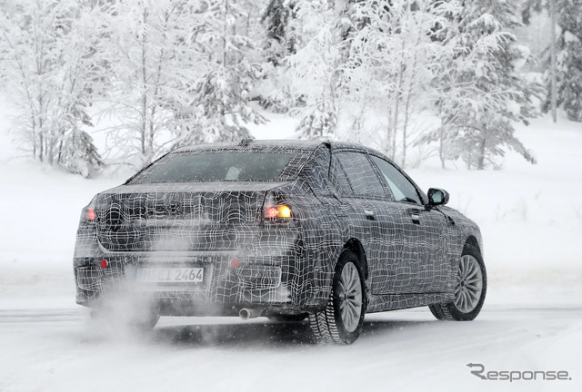 BMW 7シリーズ 次期型プロトタイプ（スクープ写真）