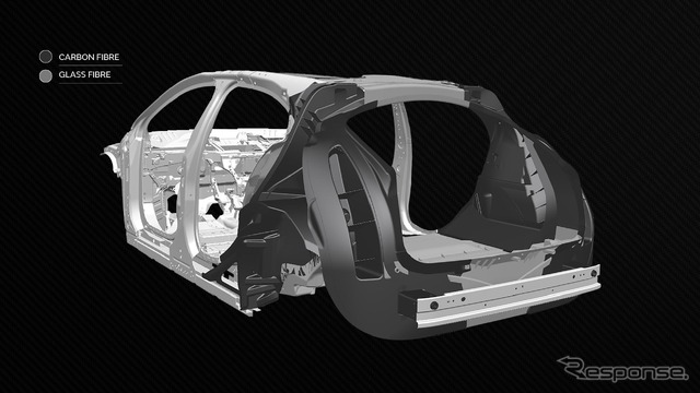 ジャガー・ランドローバーの次世代電動車向けホワイトボディのイメージ