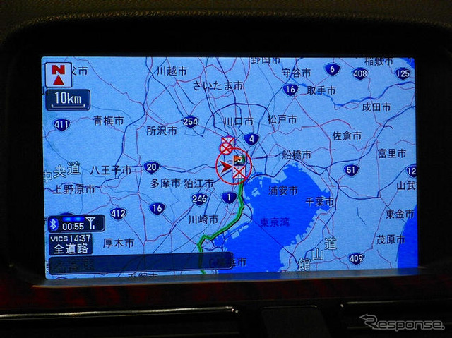 【インターナビ 新機能】ドライブの楽しさを教えてくれるシーニックルート