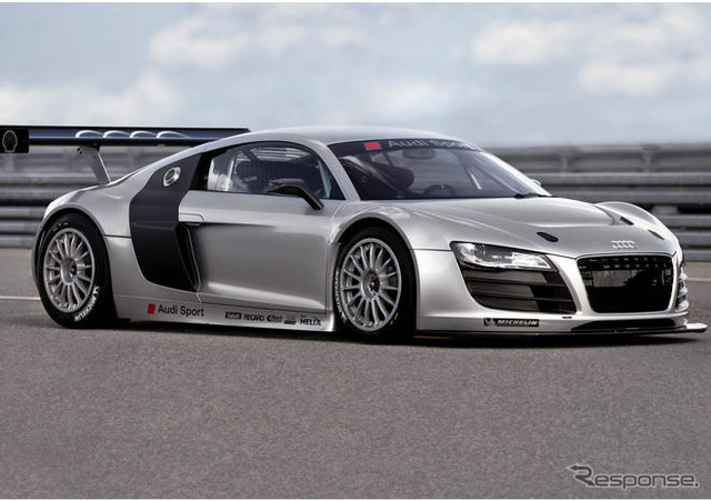 アウディ R8 レーシングバージョン …一般ユーザーに市販化