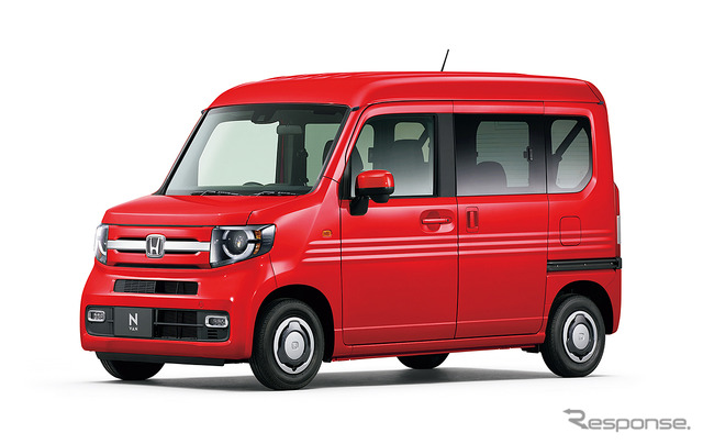 ホンダ M-VAN +STYLE FUN(フレームレッド)