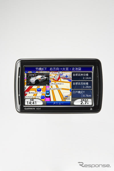 いいよねっと、GARMIN製PND「nuvi」2機種発表 ワイドスクリーン採用