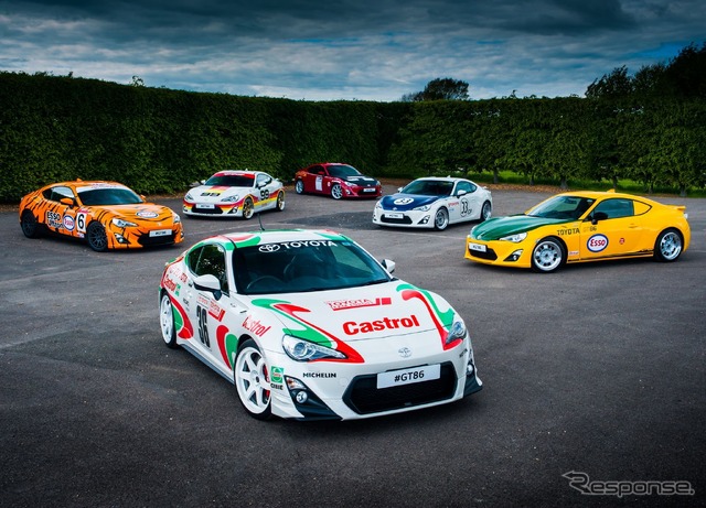 トヨタ GT86 (日本の86 に相当)欧州仕様