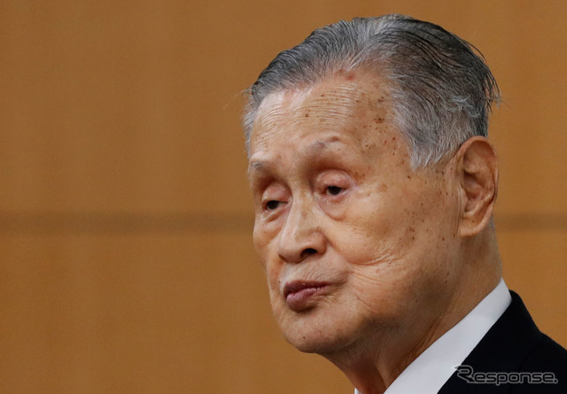 東京オリンピック・パラリンピック組織委員会の森喜朗会長(2月4日)
