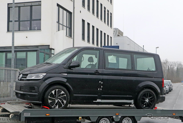 VW I.D. BUZZ 市販型プロトタイプ(スクープ写真)