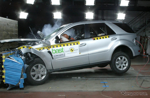 【ユーロNCAP】新型 デルタ や Mクラス の結果は…