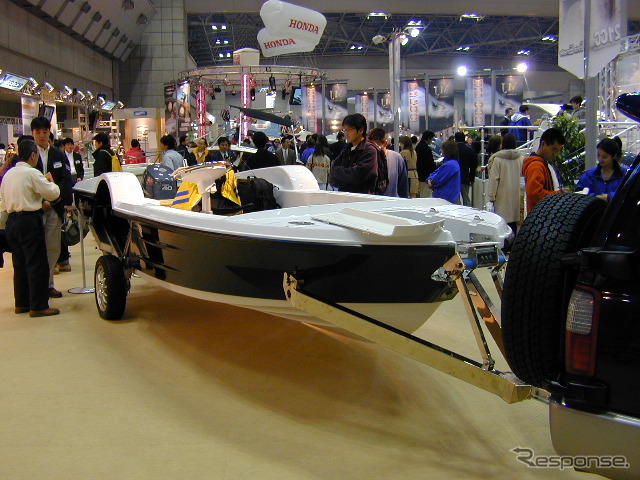 【東京ボートショー2002速報】ヤマハの水陸両用車、発売近付く!!