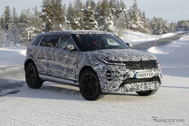 ランドローバー レンジローバー LWB プロトタイプ(スクープ写真)