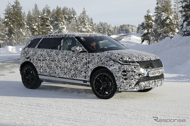 ランドローバー レンジローバー LWB プロトタイプ(スクープ写真)