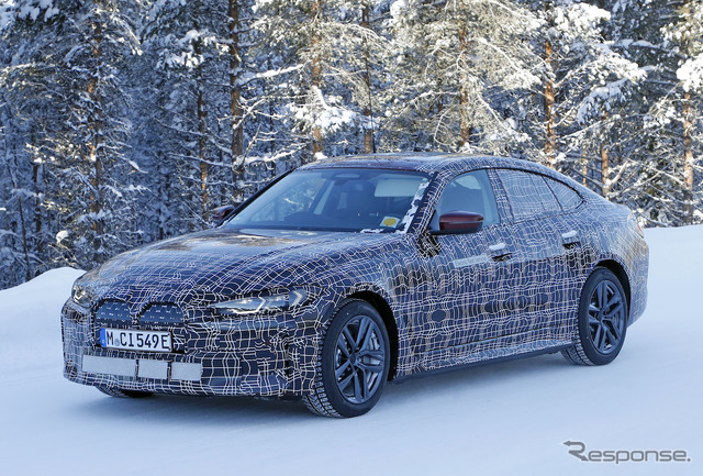 BMW i4 プロトタイプ(スクープ写真)