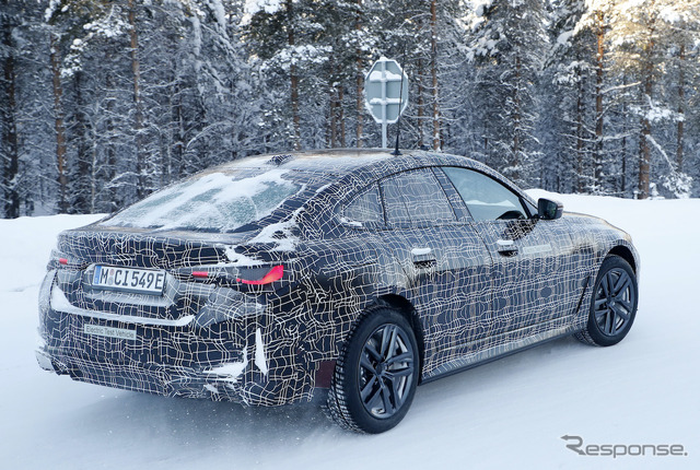 BMW i4 プロトタイプ(スクープ写真)