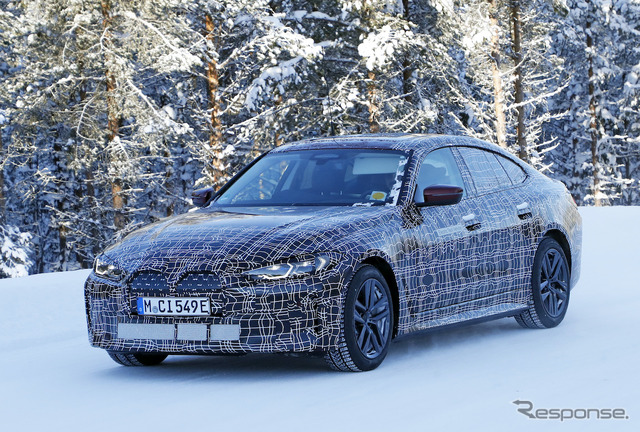 BMW i4 プロトタイプ(スクープ写真)