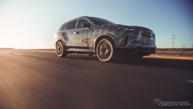 インフィニティ QX60 新型のプロトタイプ