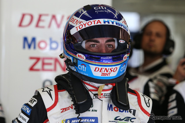 フェルナンド・アロンソ(2019年ルマン24時間レース参戦時)