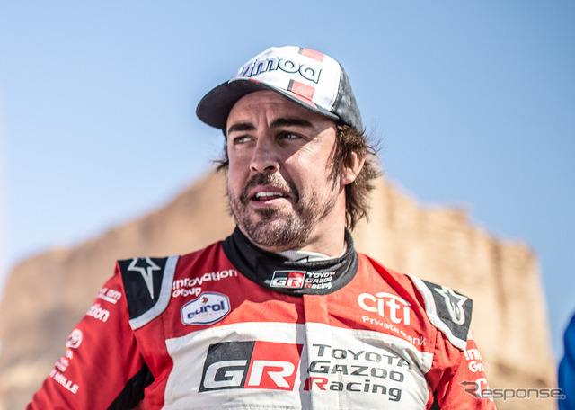 フェルナンド・アロンソ(2020年ダカールラリー参戦時)