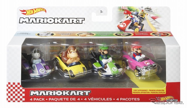 ホットウィール マリオカート 4パック