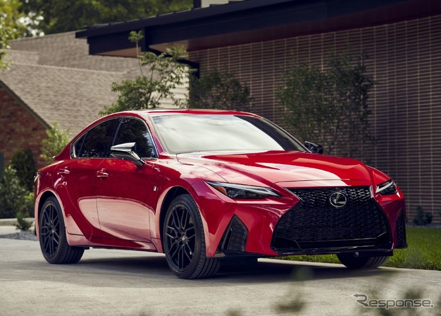 レクサス IS 改良新型 F SPORT(北米仕様)