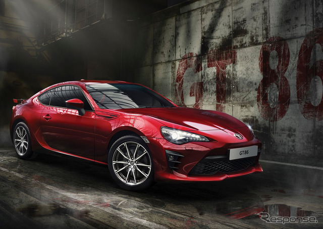 トヨタ 86 現行型（海外仕様のGT86）