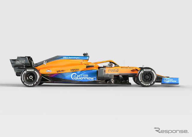 2021年型マクラーレンMCL35M