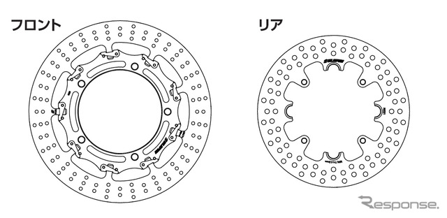 ゲイルスピード ZX-25R/SE ブレーキディスク