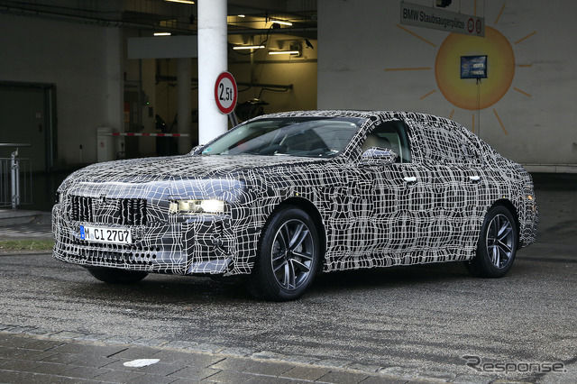 BMW 7シリーズ/i7 次期型プロトタイプ(スクープ写真)