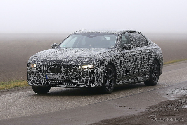 BMW 7シリーズ/i7 次期型プロトタイプ(スクープ写真)