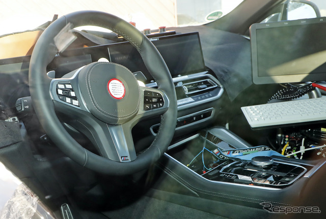 BMW X6 改良新型プロトタイプ(スクープ写真)