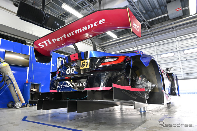 SUBARU BRZ GT300 シェイクダウン