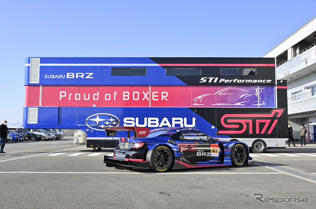 SUBARU BRZ GT300 シェイクダウン