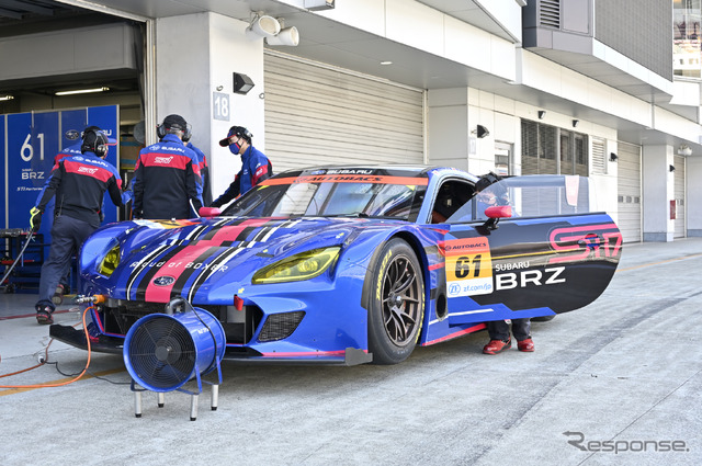 SUBARU BRZ GT300 シェイクダウン