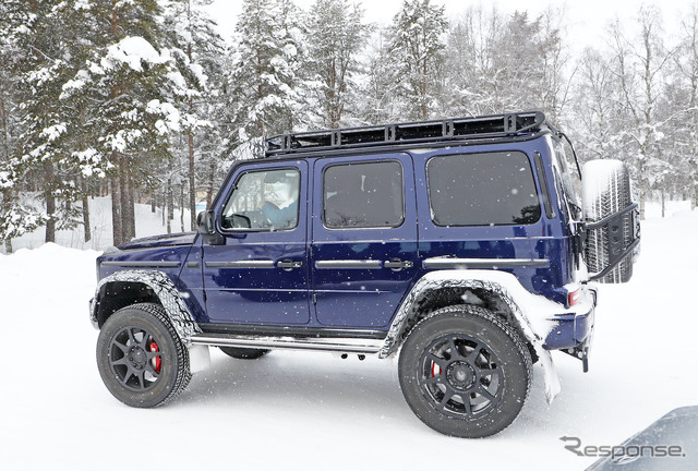 メルセデスベンツ G500/G550 4×4スクエアード 後継モデル(スクープ写真)