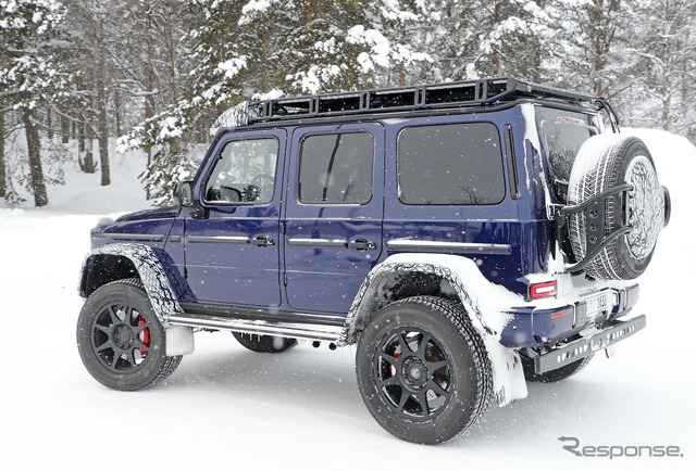 メルセデスベンツ G500/G550 4×4スクエアード 後継モデル(スクープ写真)